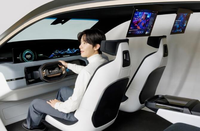 AI+汽車火爆盤點(diǎn)CES2024上形態(tài)各異的車載顯示屏(圖14)